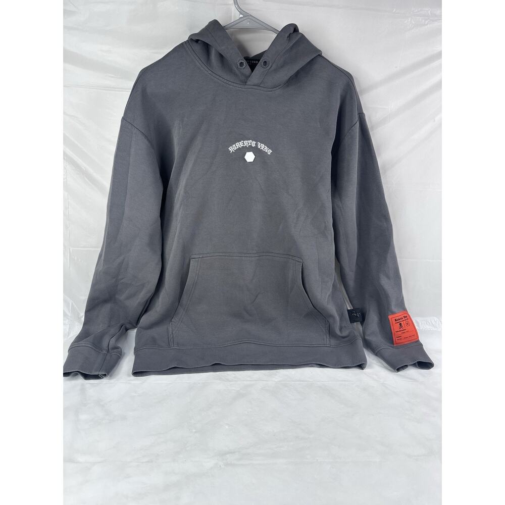 Roberto Vino Milano Hoodie Uniform Of The Streets Gray Large
